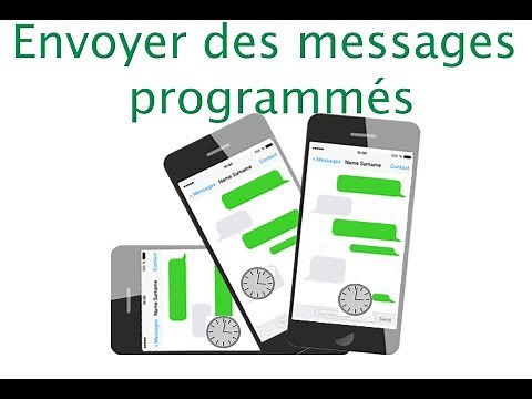 Comment programmer l'envois des messages (sms) facilement sans application sur son téléphone