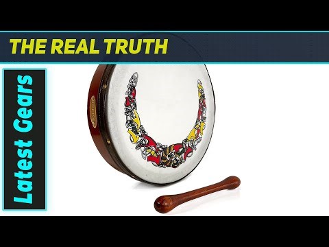 Dannan 10 Vegan Bodhran: The Most Stunning Hand Drum for Ethical Players!