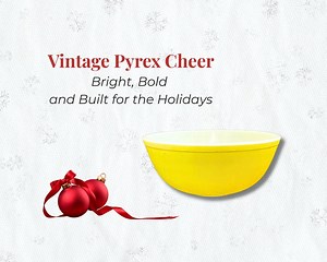 Pyrex Yellow Mixing Bowl 404: Primary Colors Collection - Etsy