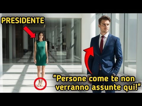Recruiter humiliates a woman who arrives barefoot for an interview.. without knowing it was a CEO...