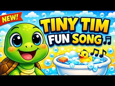 I Had a Little Turtle 🐢 | Tiny Tim Song 🎵 | Kids Nursery Rhyme