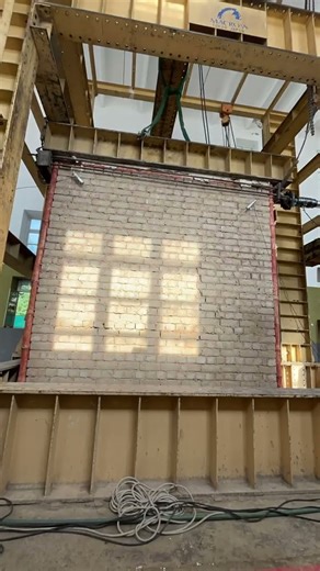 🔬🌍 Seismic Evaluation of Mud Brick Walls 🧱 #shortsfeed #viralshorts #earthquake