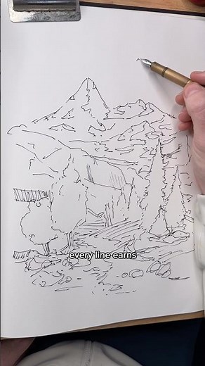 The Occam’s Razor of Drawing.