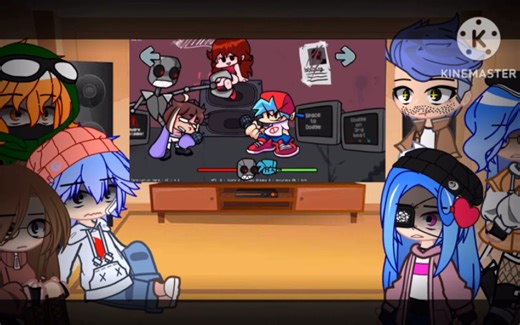 FNF Soft react to TERMINATION! || Friday night Funkin react to QT mod ||