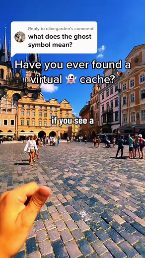 there are TONS of Geocache types including VIRTUAL CACHES: (Blue icon). THIS is the most favorited virtual cache in Prague, Czech Republic?! 1,300 favorite points... Have you found a VC? #VirtualCache #Geocaching #VC #hullsome #Prague #TreasureHunting #GeocacheTypes #Czech | Linda Hawkyard | Facebook