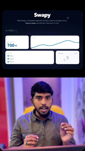 Learn With SDN | Drag n Swap in Javascript, React, Next JS and etc… #technews #javascript #trending #webdevelopment #ai #softwaredeveloper #chatgpt... | Instagram