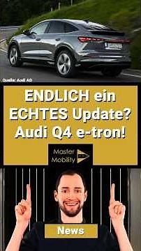 592 KM IN THE Q4 SPORTBACK?! Audi sharpens the 2026 Q4 e-tron with more range and new tech!