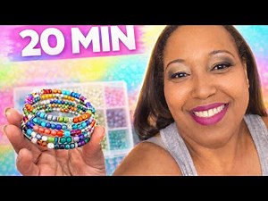 Gorgeous Memory Wire Bracelets — Done in 20 Minutes (Beginner Friendly)