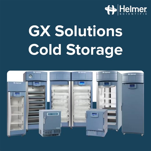 Only professional medical-grade cold storage delivers optimized control in three important areas: ✔️Energy management ✔️Noise management ✔️Temperature management See how our #GXSolutions manages these areas: https://hubs.ly/Q03MkgM20 | Helmer Scientific