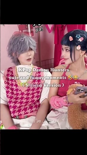 KPop Demon Hunters cute and funny moments 😂 pt31 #kpdh #kpop #kpopdemonhunters #cosplay #rumi #jinu