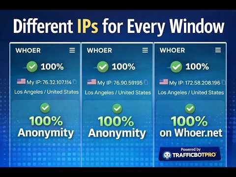 Stop Getting Blocked – TrafficBotPro Makes Every Window a Real Human User