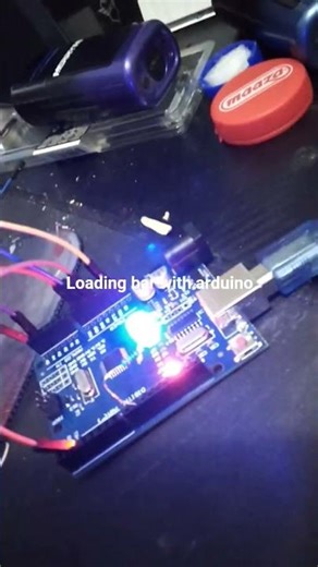 loading bar oled with arduino #arduino #loading #oled