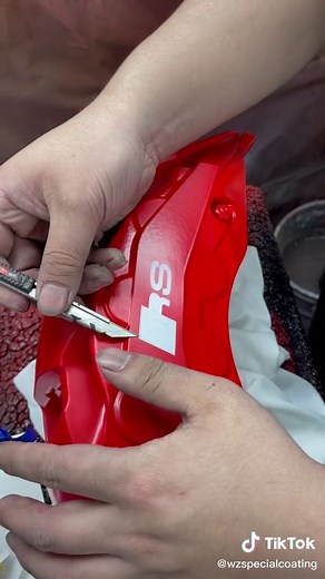 Custom Caliper Painting Process - Step by Step Guide