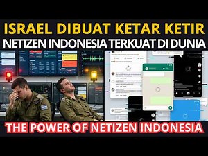 Israel Gemetar: Netizen Indonesia Bikin Dunia Panik