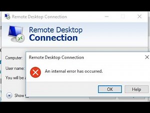 Troubleshooting RDP Internal Error: My Story & How I Fixed It