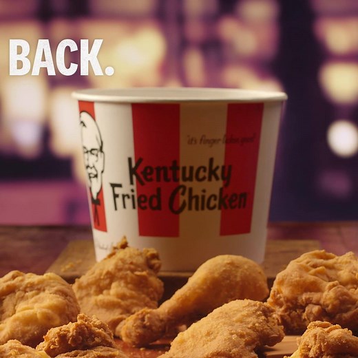 632K views · 2K reactions | Our buckets of Kentucky Fried Chicken made us famous. See what all the fuss is about with 9 pieces of Original Recipe for $9.95 on Tuesdays. | KFC | Facebook