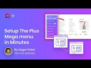 How to Import The Plus Mega menu for Elementor using Live Copy Method
