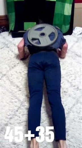 Insane Weighted Push‑Up Test — New Record #WeightedPushUps #PushUpPR #calisthenicsvsbodybulding