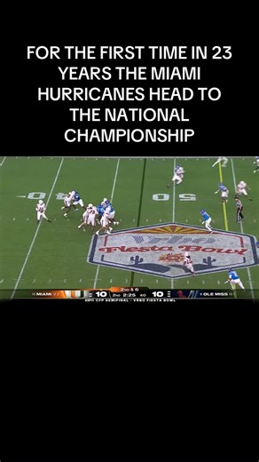 I don’t like them but Yk I hope they win it #cfb #miamihurricanes #collegefootball #cfbplayoff #nationalchampionship