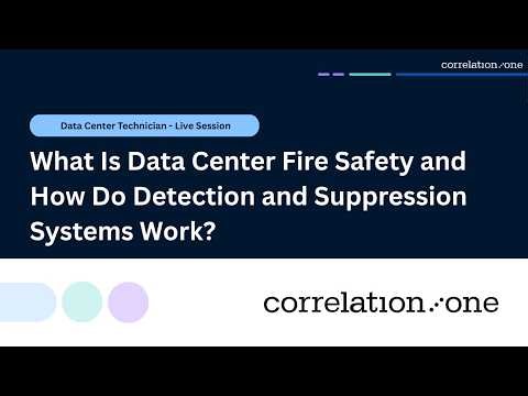 What Is Data Center Fire Safety and How Do Detection and Suppression Systems Work?