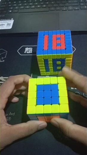 Try this pattern on your 5 by 5 ❤️✨🔥 #shortsshorts #ytshorts #rubiks #cube