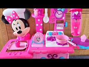 35 Minutes Satisfying with Unboxing Cute Disney Minnie Cooking, Kitchen Playset ASMR