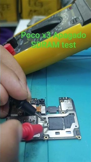 Poco X3 Apagado test da SDRAM