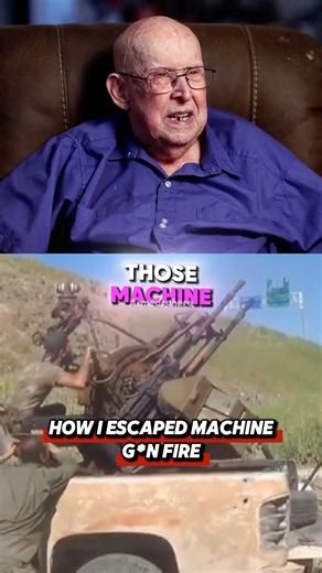 How I Escaped Machine Gun Fire Without a Scratch! | WWII veteran