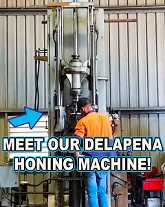 446K views · 5.7K reactions | A Tour of Our Rare Delapena Vertical Honing Machine! | Cutting Edge Engineering Australia | Facebook