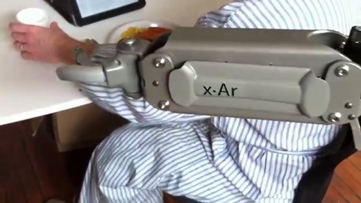 x-Ar exoskeleton arm keeps repetitive tasks from doing you harm (video)