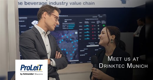 #proleit #drinktec2025 #beverageindustry #lineoptimize #softwaredefinedautomation #smartbrewing #sustainability | ProLeiT