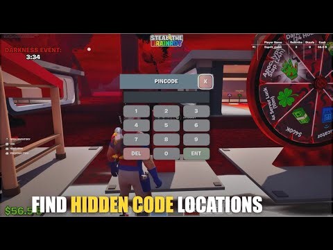 STEAL THE BRAINROT MAP FORTNITE CREATIVE - FIND HIDDEN SECRET CODE LOCATIONS
