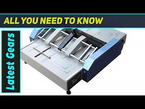 Booklet Fing/Pamphlet Stapler A3: The Ultimate 2-in-1 Folding & Stapling Machine