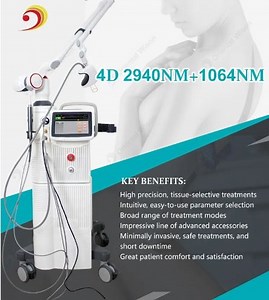 [Hot Item] Erbium Er YAG Laser 2940 Face Lifting Dental Laser Stretch Mark Removal ND YAG Long Pulse Laser Hair Removal Pigment Removal Lasers for Clinic Use