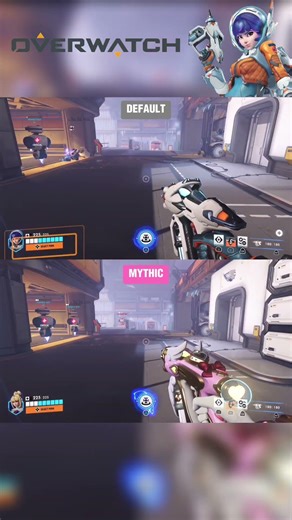 Juno Mythic Skin - Default VS Mythic Abilities Skin Comparison #overwatch2 #gaming
