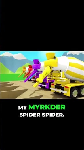 Baby Shark Meets Spider-Man #animationforkids #cartoonshorts #kidscartoon #roundandround