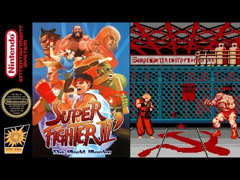 Super Fighter III: The World Warriors - Hack of Super Fighter III [NES]