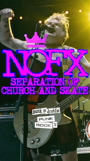 NOFX - SEPARATION OF CHURCH AND SKATE 🎥 @stagedivefilms @punkrizzo Live at Camp Anarchy, 2019. This is part of Punk in Drublic Documentary. Full song and image only for subscribers! . . . #nofx #punkrocktv #punkrock #nofxfinaltour #fatmike #separationofchurchandstake #piddoc #punkindrublicdocumentary | PUNK ROCK TV