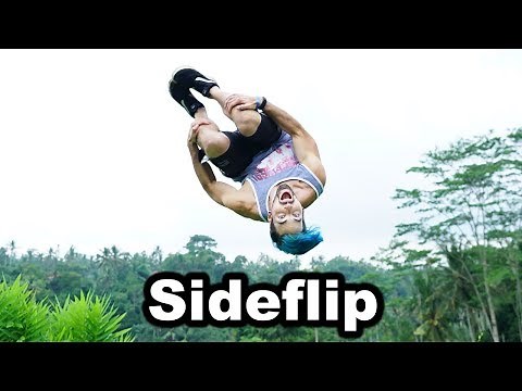 How to do a Sideflip (Parkour Tutorial)
