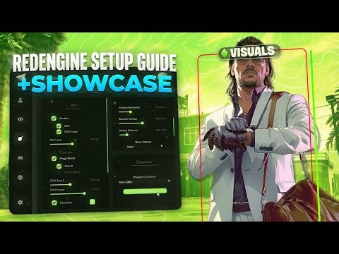 REDENGINE SETUP GUIDE + SHOWCASE | fivem cheat