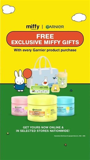 Garnier x Miffy Limited Edition Is Back!