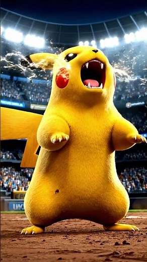 Pikachu Evolution ⚡ Cute to GOD MODE 😱 (Level 1-100) #shorts