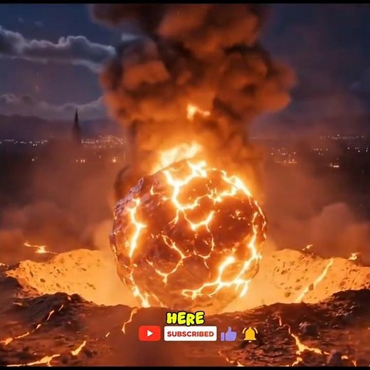 Meteor Falling to Earth in 3D 🌠 | The Truth Behind Shooting Stars"