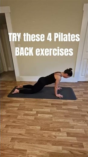 Back Pain? Try These 4 Pilates Moves #shorts