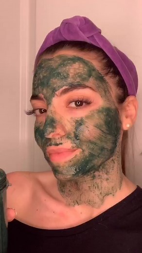 ✨ DIY Mermaid 🧜🏻‍♀️ Mask ✨ #MySkinandME #MoodBoost #Spirulina #facemask #skincare #fyp