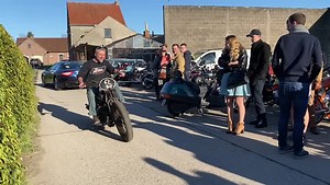 A quick pass from frank om my 1932 Harley-Davidson VL with Koslow OHV conversion kit… @ open (ware)house of www.HD-classic.be | Hd Classic