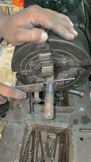 Satisfying spring production on lathe #shorts #diy