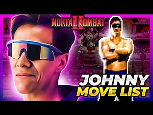 JOHNNY CAGE MOVE LIST - Mortal Kombat II (MK2)