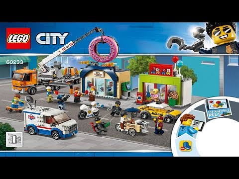 LEGO instructions - City - 60233 - Donut shop opening (Book 1)