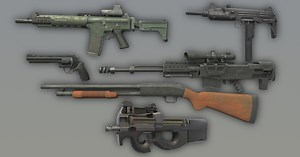 FPS Weapons Set - URP/HDRP | 3D Weapons | Unity Asset Store